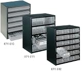 RAACO INTERNATIONAL A/S 108560 Schubladenmagazin 250-02 8Faecher 8x239x159x92mm RAACO 255x357x435mm