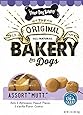 Three Dog Bakery Assort"Mutt" Cookie Assortment, Oats & Applesauce, Peanut Flavor & Vanilla Flavor Cookies, Baked Dog Treats, 2 pounds