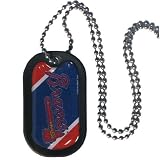 MLB Atlanta Braves Dog Tag Necklace