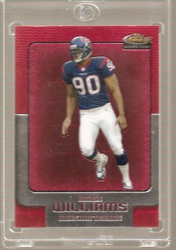 2006 Topps Finest Mario Williams Houston Texans Rookie Football Card #123 - Mint Condition - Shipped In Protective Acrylic Display Case!