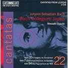 Bach, J.S.: Cantatas, Vol. 22 (Suzuki) - Bwv 7, 20, 94