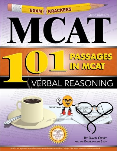 City Travel Guides Discounted  Books : Examkrackers MCAT101 Passages in MCAT Verbal Reasoning (Examkrackers)