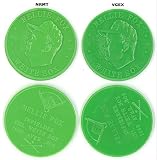 1960 Armour Coins Regular (Baseball) Card# 11 Nellie Fox green of the Chicago White Sox VGX Condition