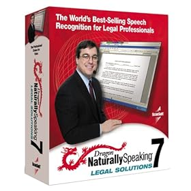 Dragon Naturally Speaking 7 Legal Solutions