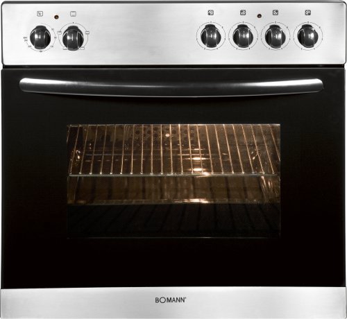 Bomann EHBE 541 ix Einbauherd-Set B-Grill, Ober – Unterhitze getrennte Thermostatregelung754109