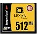 Lexar 512 MB 12X HSS CompactFlash Card (CF512-12-251)