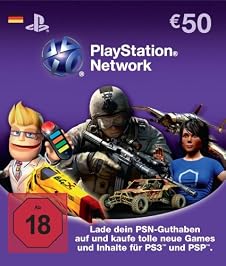 50 Euro PlayStation Network Card