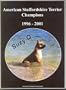 American Staffordshire Terrier Champions, 1996-2001