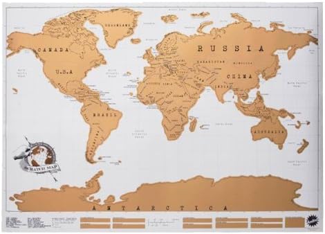 Lucky of London Scratch Map