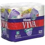 Viva Paper Towels, 1-Ply, Prints, Bundle Pack , 6 rolls