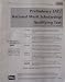 Books : PSAT NMSQT Qualifying Test (Tuesday, October 2000)