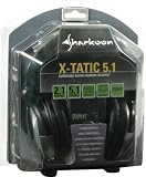 Electronics : Sharkoon X-Tatic 5.1 2nd Revision Dolby® Digital Certified Headphones