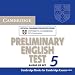 Cambridge Preliminary English Test 5 Audio CD Set: Paper 5 (Pet Practice Tests)