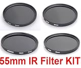 NEEWER® 55MM Infrared Lens Filter Kit - for ANY DSLR / SLR Camera with a 55MM Filter Thread!