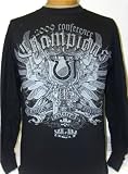 2009 AFC Champions - Indianapolis Colts Super Bowl XLIV Black Long Sleeve T-shirt!