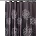 Interdesign Dandelion Shower Curtain, Cocoa, 72 Inches X 72 Inches