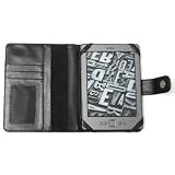 【ASAPstore】amzon kindle 4 専用レザーケース アマゾン キンドル4 専用 カードケース付き ブラック1