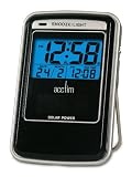 Acctim Solar Dual Travel Alarm Clock Acctim Solar Dual Travel Alarm Clock