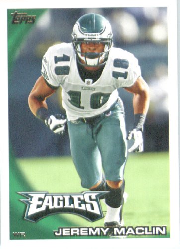 2010 Topps NFL Football Card # 361 Jeremy Maclin - Philadelphia Eagles - NFL Trading Card in a Protective ScrewDown Case!