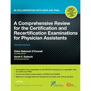 A Comprehensive Review for the Certification and Recertification Examinations for... by Claire Babcock O'Connell and Sarah F. Zarbock