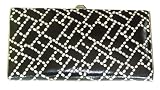 Lodis Flat wallet Black White Dot