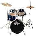 Worldtour Complete 5-pc. Junior Drumset - Blue Metallic (JR5 BLM)