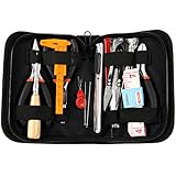 Wisehands Jewelry Making Tools Kit, 16 High Quality Jewelry Making Tools, Black Zippered Case