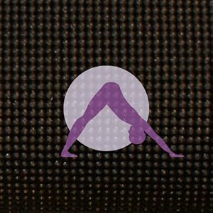 Aurorae Yoga Mat - Ultra Thick, Extra Long with Focal Point Icon and Illuminating colors that define your Inner Self. SGS approved Free from Phthalates