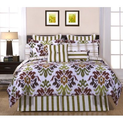 Pointehaven 8-Piece Luxury California King Bedding Ensemble, Montgomery