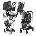 knorr-baby 78501 - Kombikinderwagen Alu Focus, black