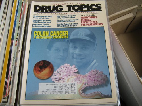 Drug Topics Magazine (Colon Cancer , Darryl Strawberry , Arrhythmias, February 15 , 1999)