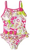 Hartstrings Girls 7-16 Paisley One Piece Bathing Suit, Pink Paisley, 16
