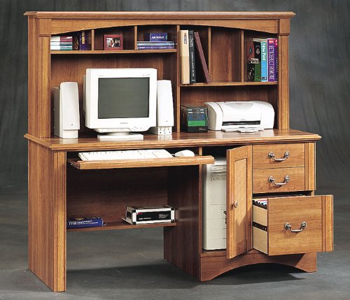 Willow Falls Desk with Hutch - American Cherry (Large)