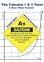 The Calculus 1 & 2 Tutor - 2 DVD Set! - 8 Hour Course! - Learn By Examples!