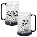 San Antonio Spurs 16oz Crystal Freezer Mug