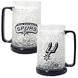 San Antonio Spurs Crystal Freezer Mug