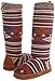 Muk Luks Women's Angie Vintage Jewels Tall Slipper Boot