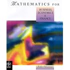 Mathematics for Business, Economics and Finance by  John Shannon