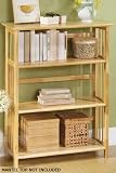 Folding/stacking Bookcase 27.5w Natural