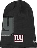 Reebok Giants Player Sideline Knit Hat Beanie