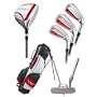 Young Gun PRO RED RH Junior golf set club & bag (for player heights 48" to 54" RH)