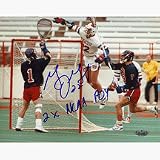 Gary Gait Autographed Lacrosse 8 x 10 Photograph with 2x NCAA POY Inscription (Unframed)