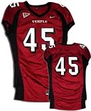Temple Owls Maroon #45 Game Worn Football Jersey (L)