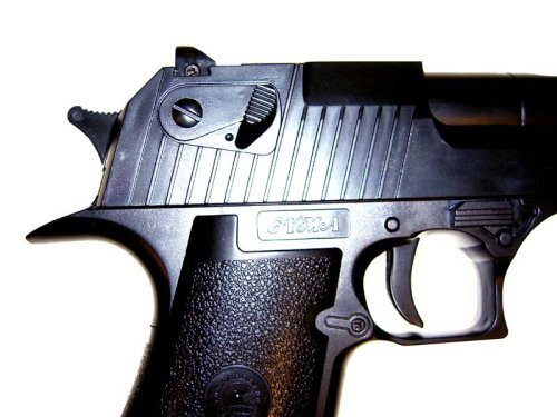 Blow Back Desert Eagle Magnum Pistol Semi Auto Electric Airsoft Gun