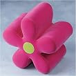 LumiSource Mini Flower Ottoman, Pink/Green