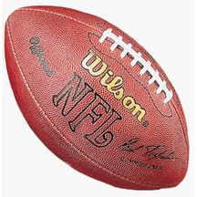 <b>Wilson F1000 Official NFL Leather Game Football (Commissioner Paul Tagliabue)</b>