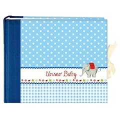 Unser Baby (blau). Gro�es Foto-Eintragalbum