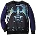 Star Wars Boys' Crewneck Sweatshirt, Navy/Black, 4