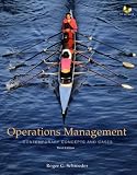 Operations Management: Contemporary Concepts and Cases (The Mcgraw-Hill/Irwin Series Operations and Decision Sciences)