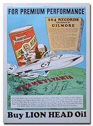 1937 Gilmore Oil Co. Poster Print